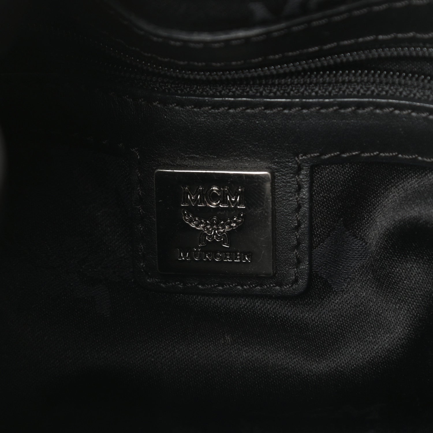 MCM Visetos Essential Drawstring Bucket Bag Black 8 of 14