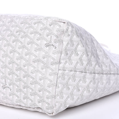 Goyard Goyardine Saint Louis GM White 8 of 16