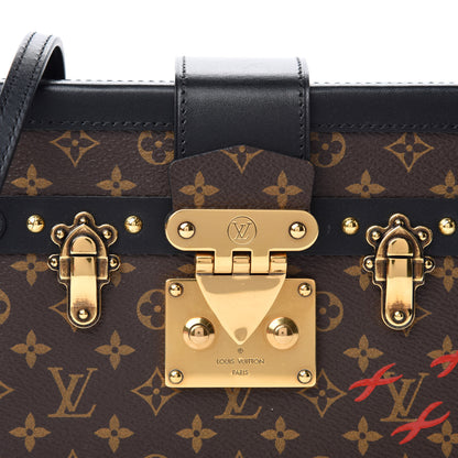 Louis Vuitton Monogram Petite Malle Black 10 of 11