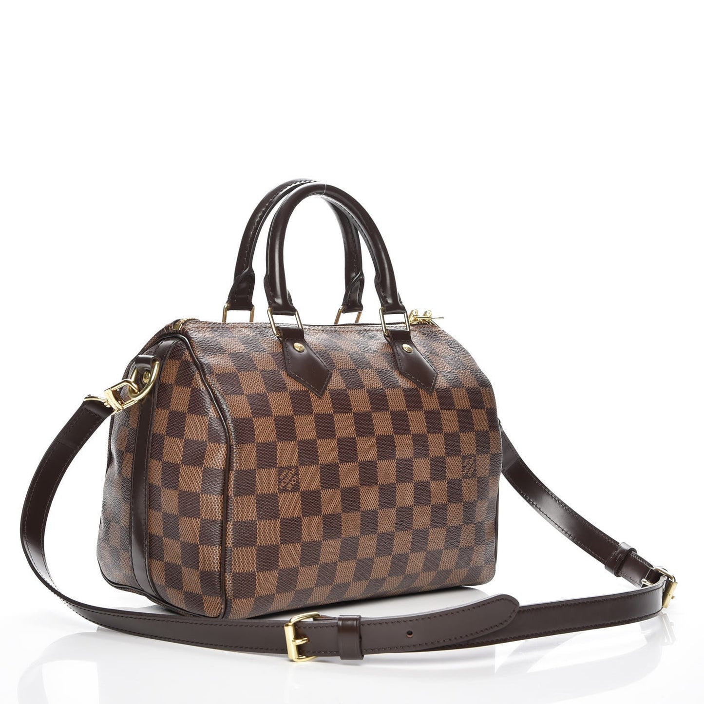Damier Ebene Speedy Bandouliere 25