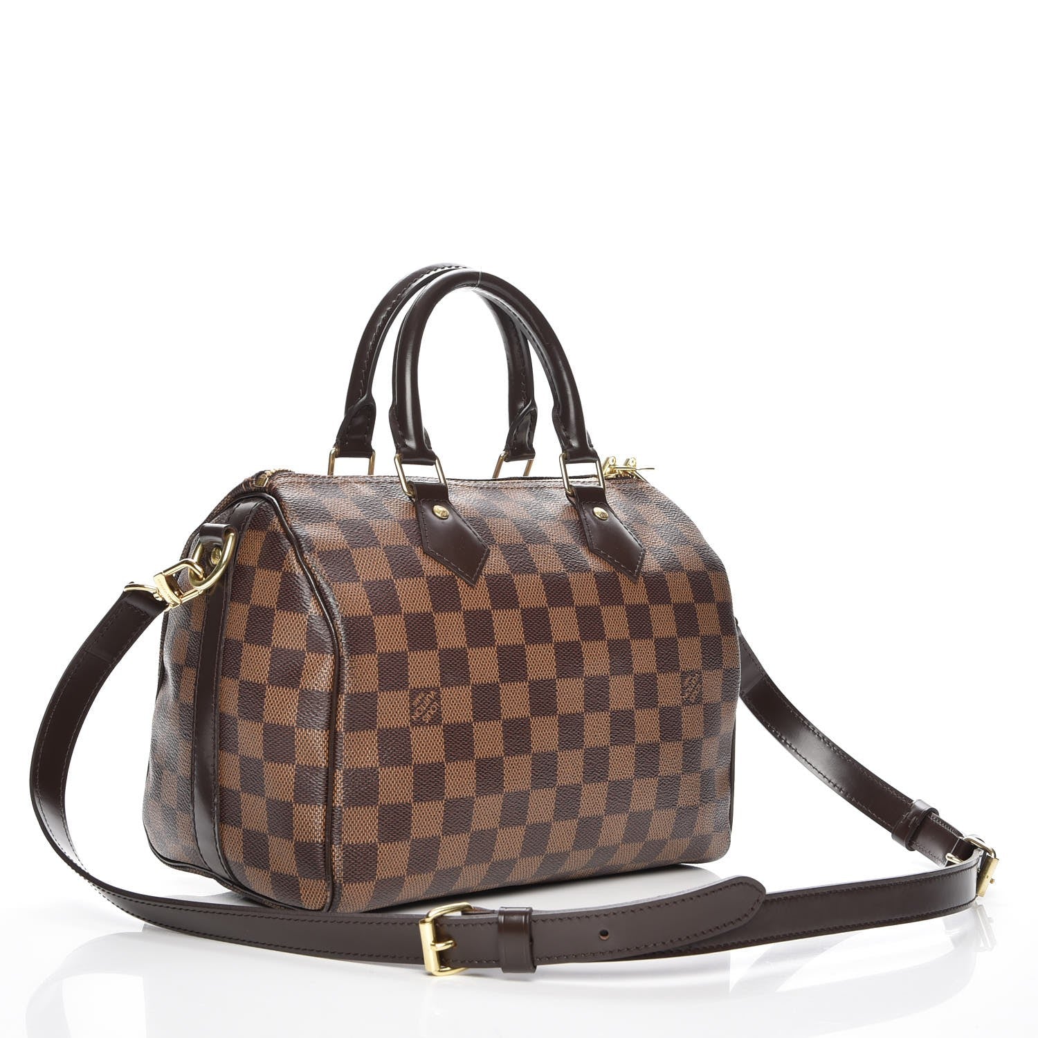 Louis Vuitton Damier Ebene Speedy Bandouliere 25 4 of 8