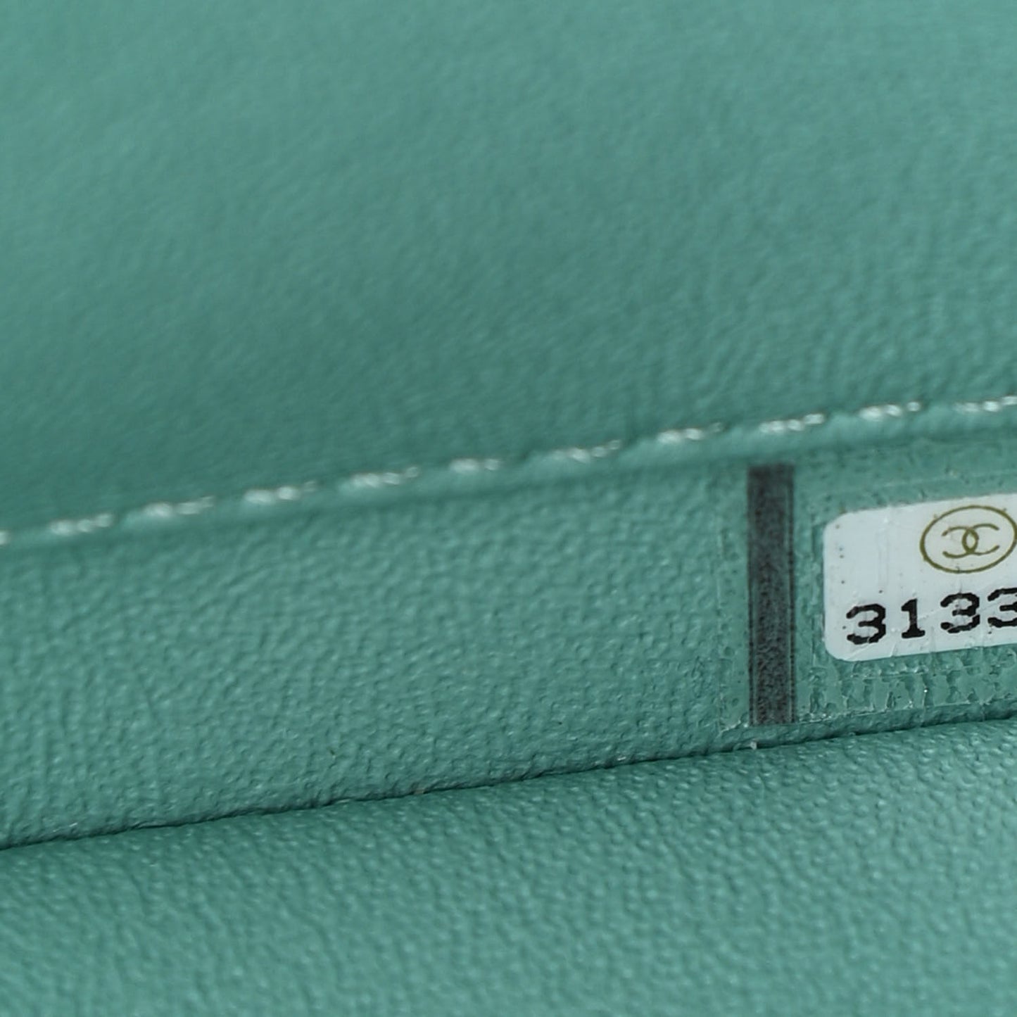 Lambskin Quilted Small Trendy CC Flap Dual Handle Bag Light Green