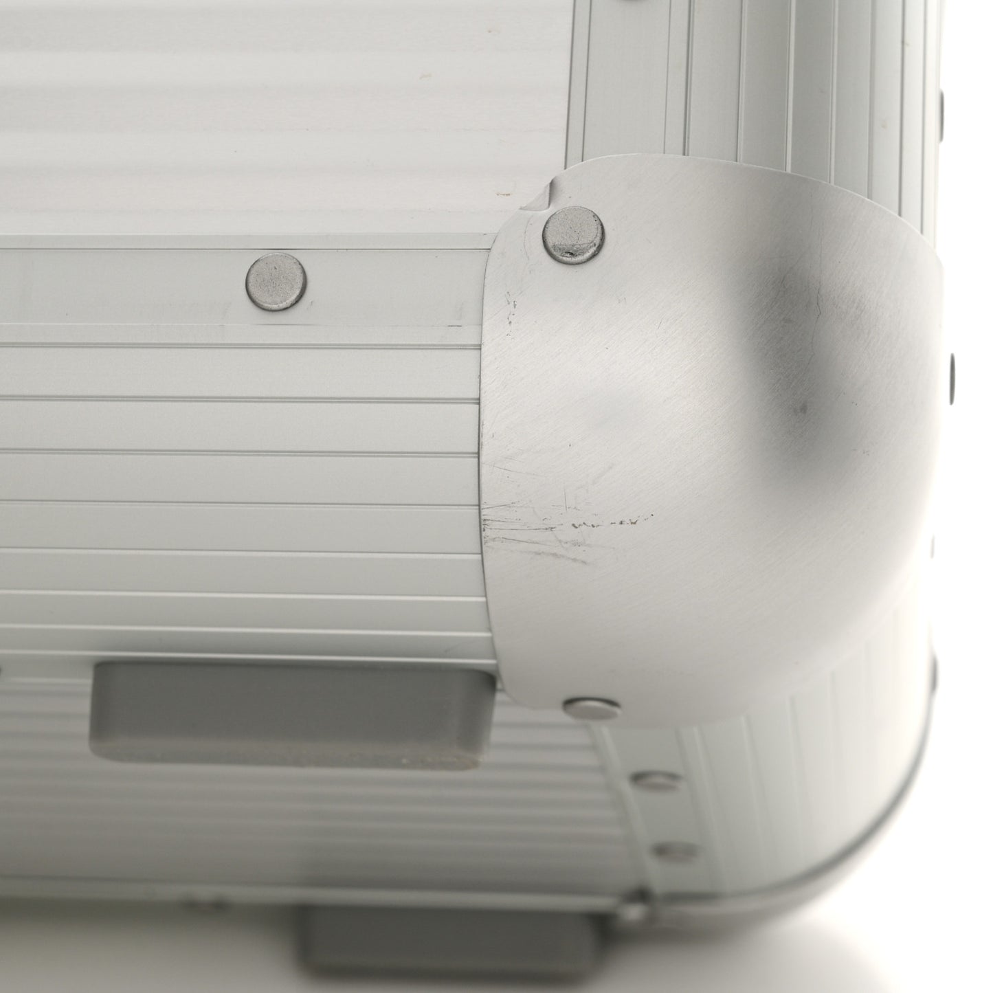 GG Supreme Monogram Porter Beauty Case Silver