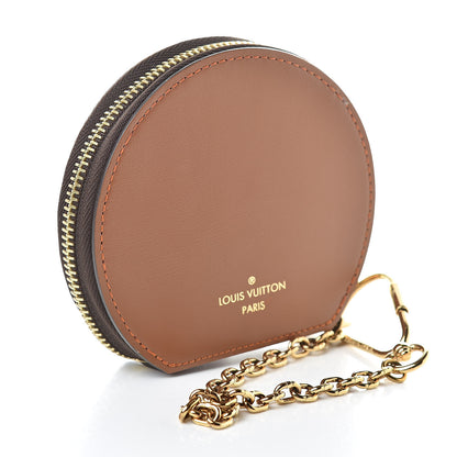 Louis Vuitton Calfskin Catogram Micro Boite Chapeau Marron 3 of 6