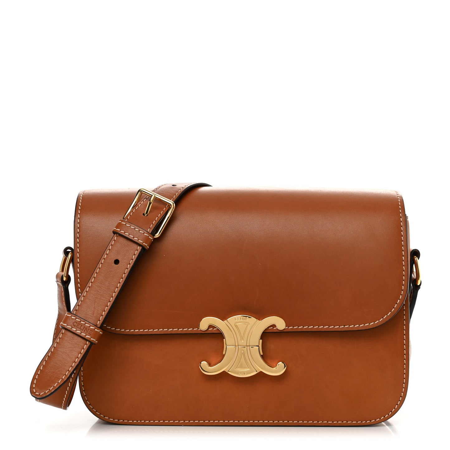 Natural Calfskin Teen Triomphe Tan