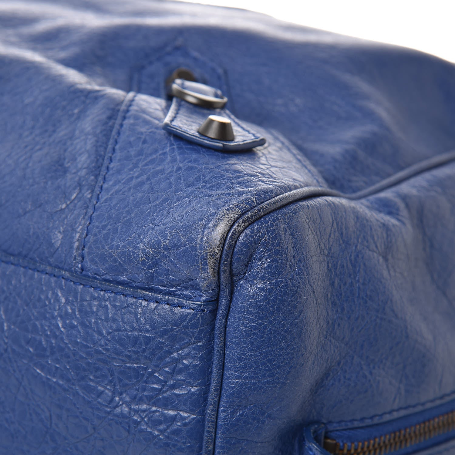 Balenciaga Agneau Classic Hardware Polly Bleut Bleu Glacier 9 of 14
