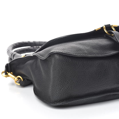 Chloe Calfskin Medium Marcie Satchel Black 8 of 9