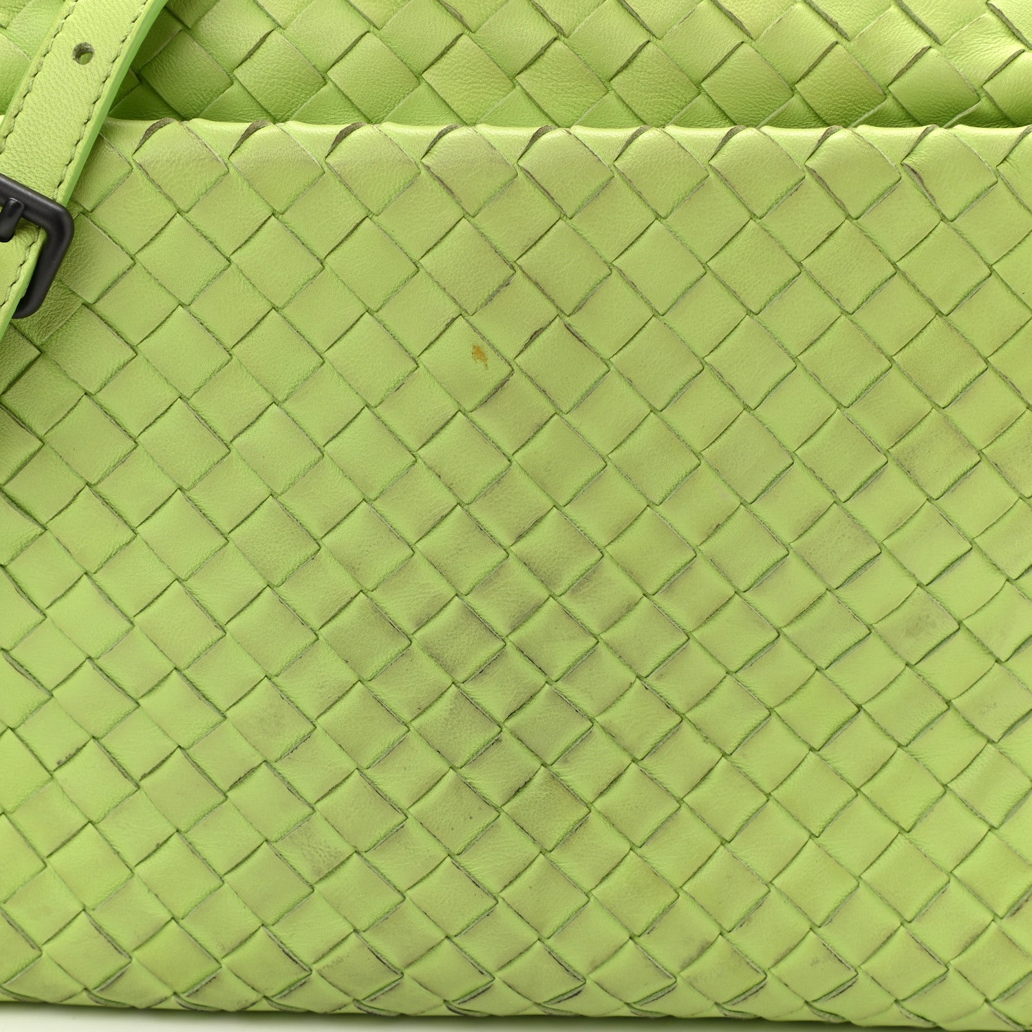 Bottega Veneta Nappa Intrecciato Crossbody Kiwi 14 of 15