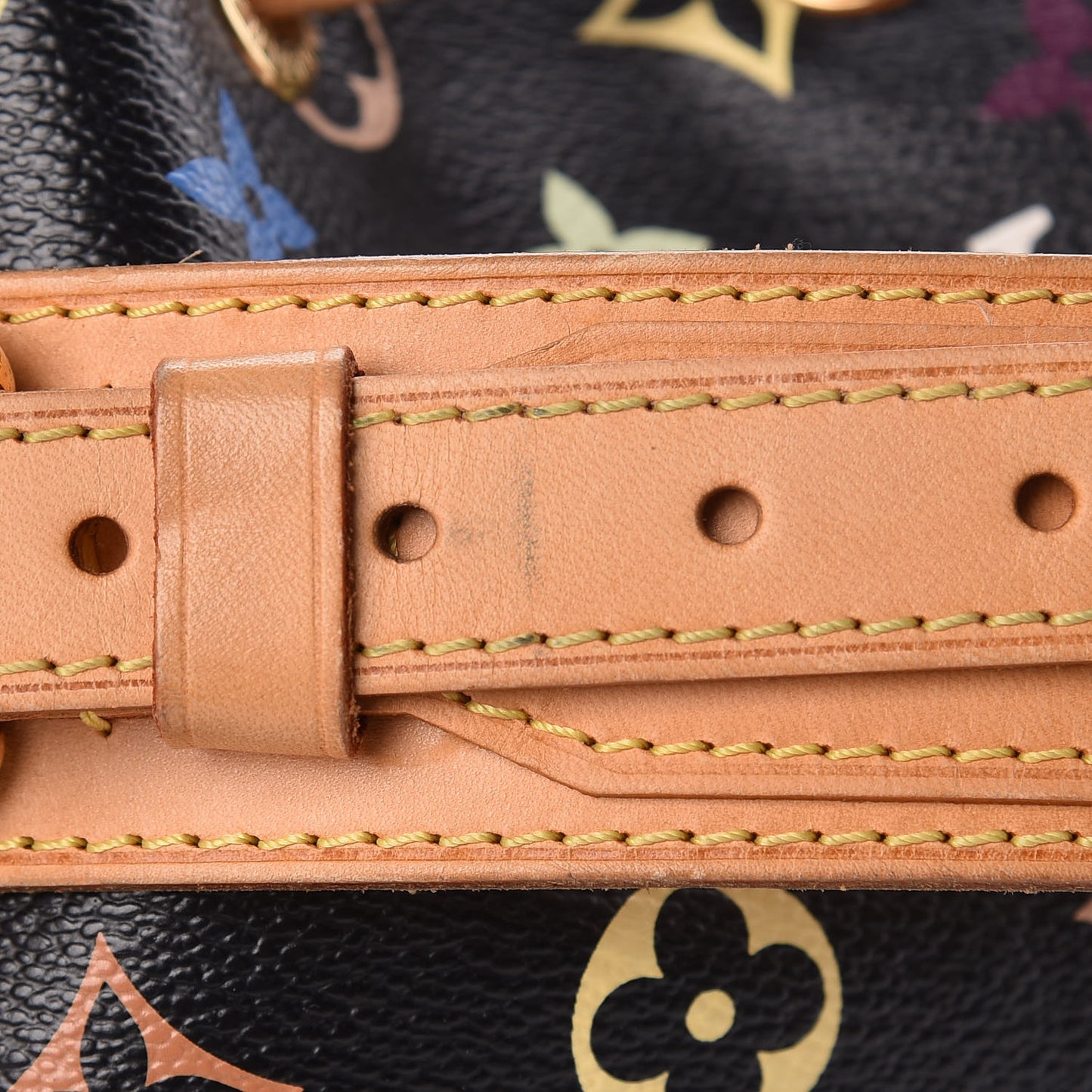 Monogram Multicolor Petit Noe Black