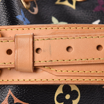 Louis Vuitton Monogram Multicolor Petit Noe Black 14 of 16