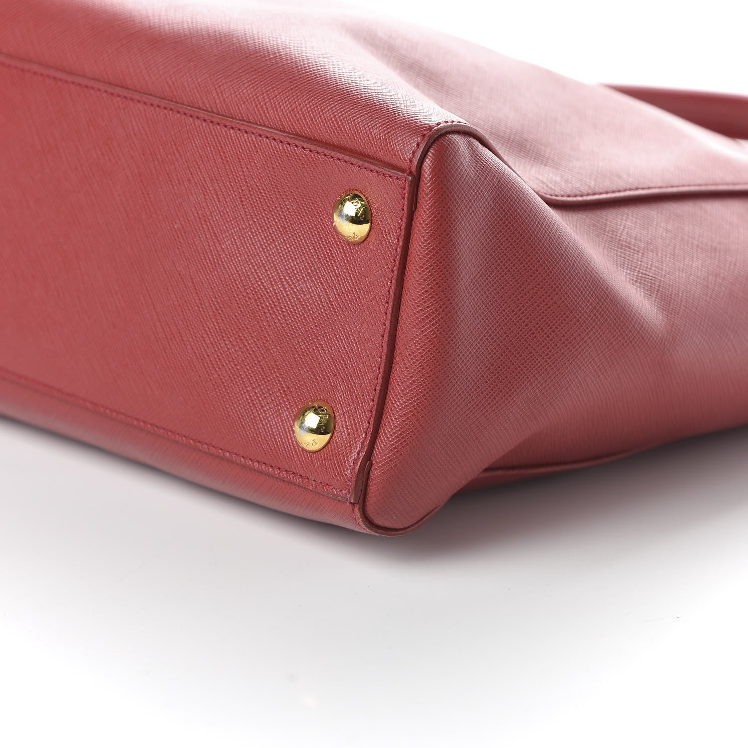 Prada Saffiano Lux Shopping Tote Fuoco 8 of 10