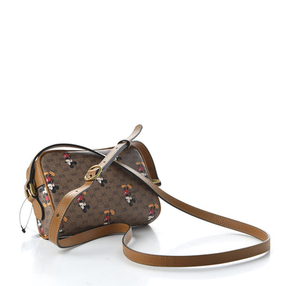 Gucci X DISNEY Mini Vintage GG Supreme Monogram Mickey Mouse Shoulder Bag Beige Vintage Sun Oil 4 of 21