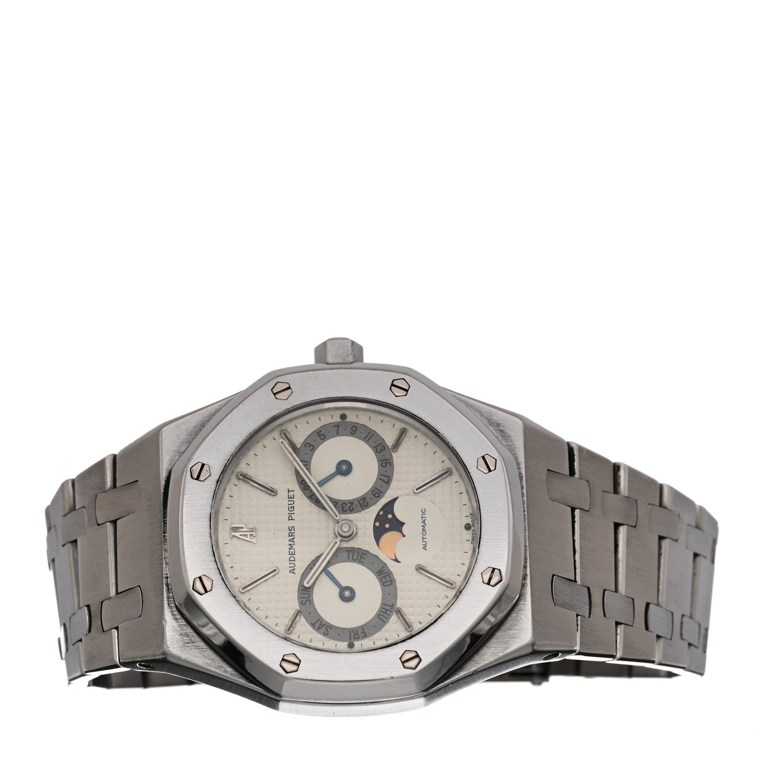 Audemars Piguet Stainless Steel 36mm Royal Oak Day-Date Moonphase Automatic Watch 25594ST.OO.0789ST.05 2 of 8