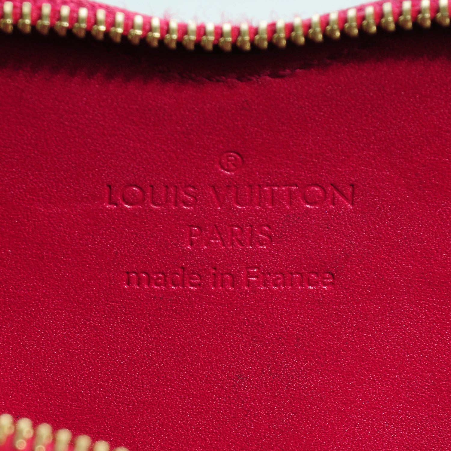 Louis Vuitton Vernis Heart Coin Purse Rose Indien 8 of 9