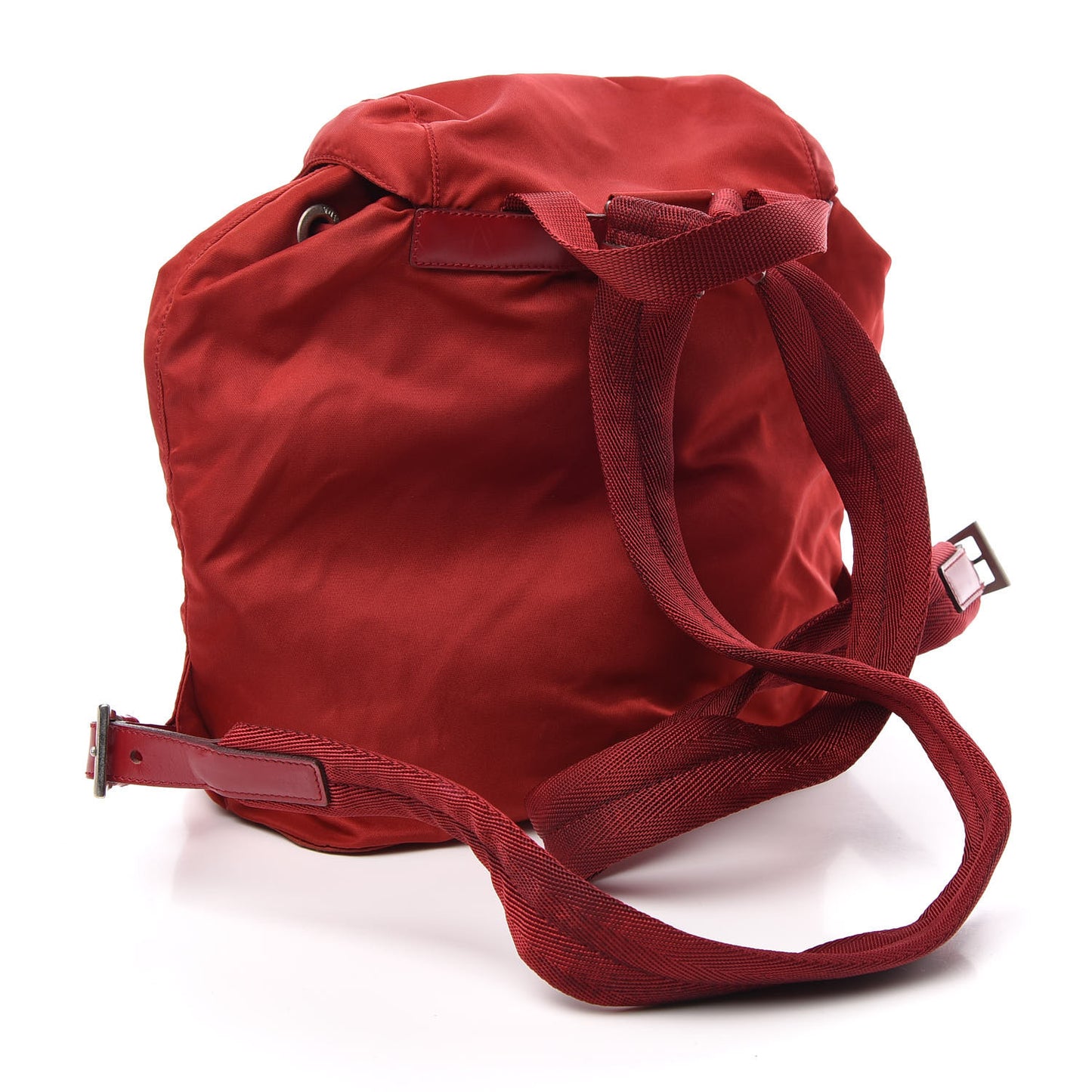Nylon Vela Small Backpack Rosso