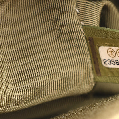 Chanel Calfskin Quilted Medium Boy Flap Grey 7 of 10