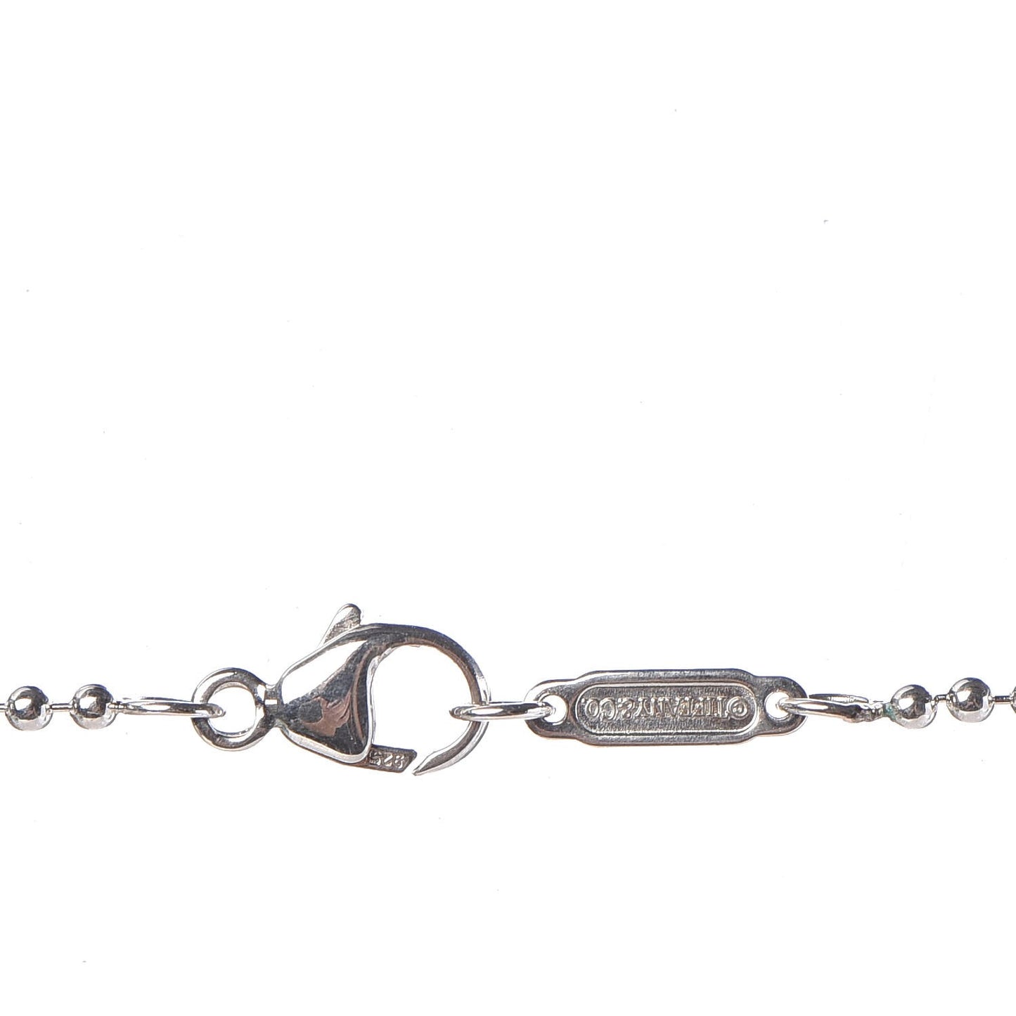 Sterling Silver Crystal Ziegfeld Oval Pendant Necklace