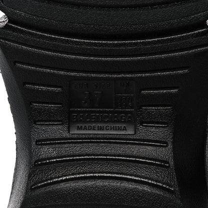 Balenciaga Rubber Womens Mold Thong Sandals 37 Black 6 of 7