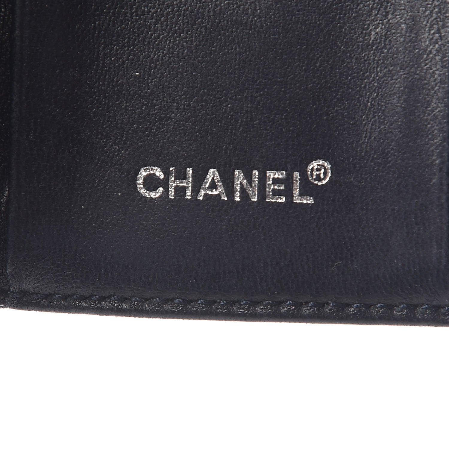 Chanel Lambskin Chocolate Bar 6 Key Holder Blue 6 of 11