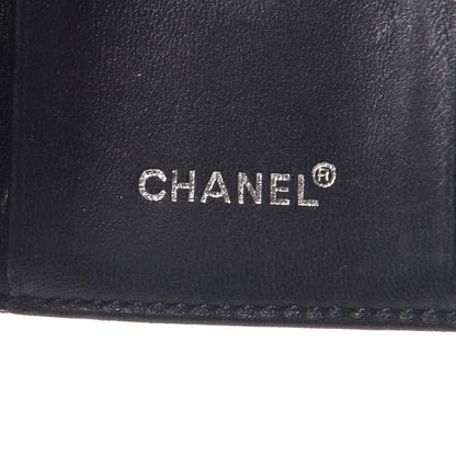 Chanel Lambskin Chocolate Bar 6 Key Holder Blue 6 of 11