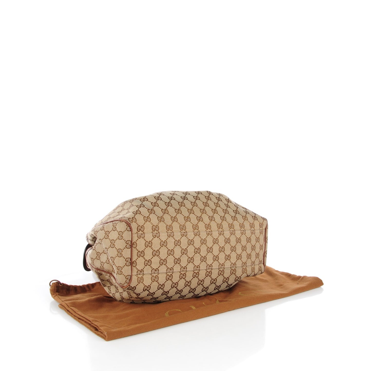 Monogram Medium Sukey Tote Brown