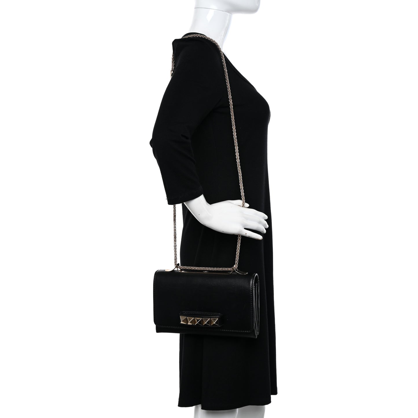 Nappa Va Va Voom Shoulder Bag Black