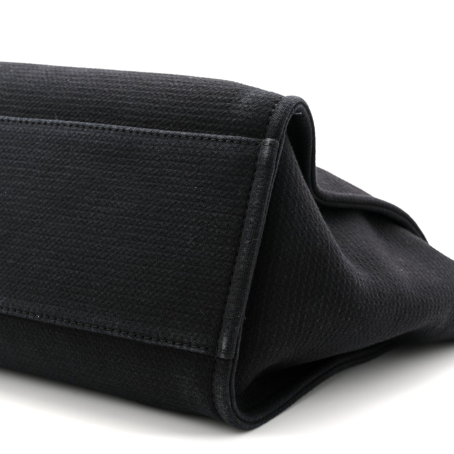 Mixed Fibers Medium Deauville Tote Black