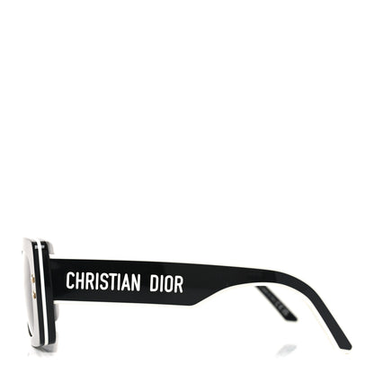 Christian Dior Diorpacific S1U Square Sunglasses Black White 3 of 8