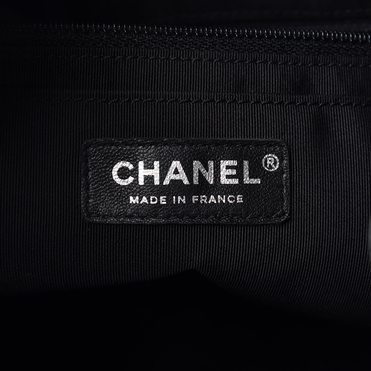 Chanel Lambskin Quilted CC Chain Bucket Bag Black 6 of 14
