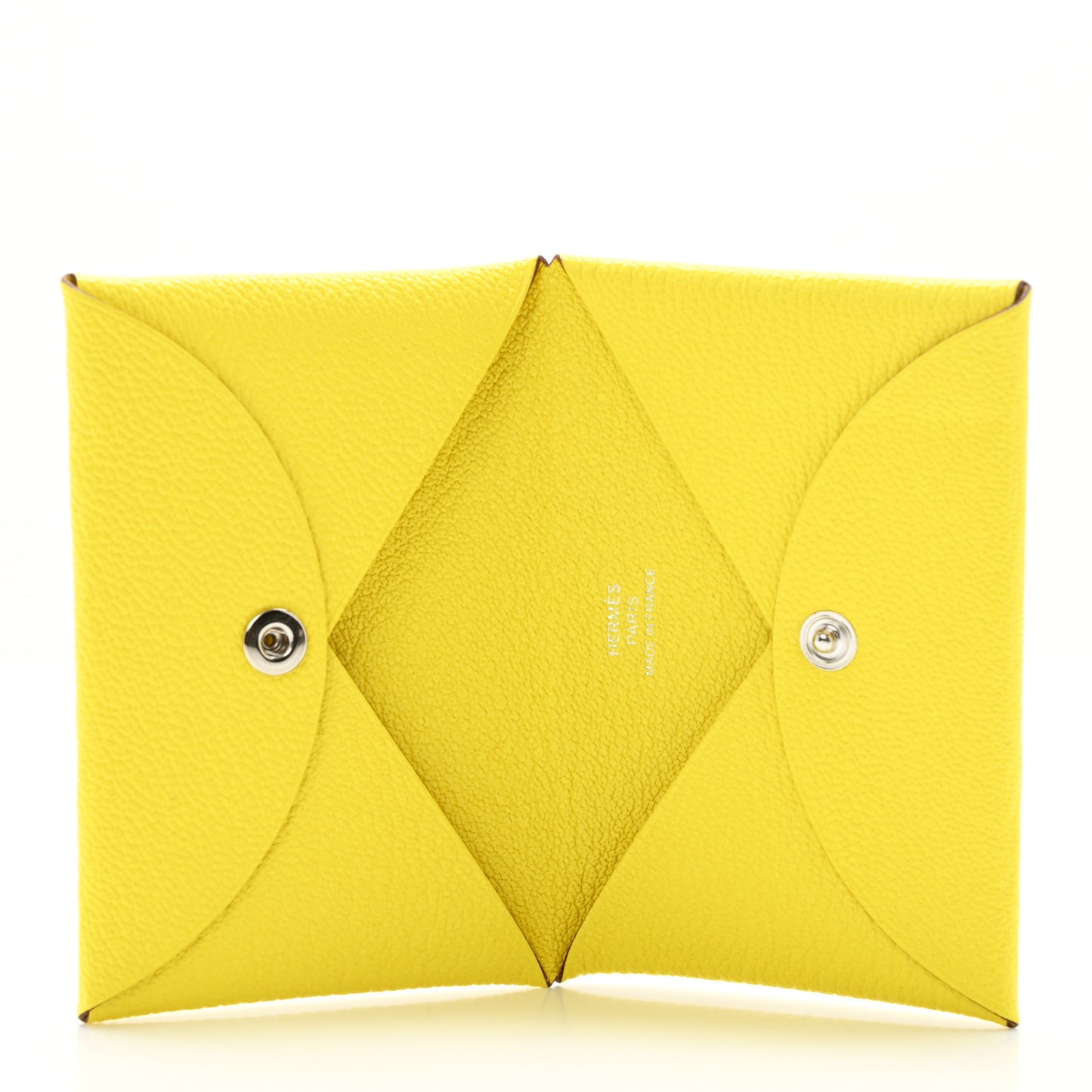 Chevre Mysore Calvi Card Case Lime