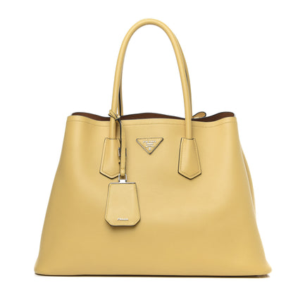 Prada City Calf Double Bag Ginestra 1 of 10