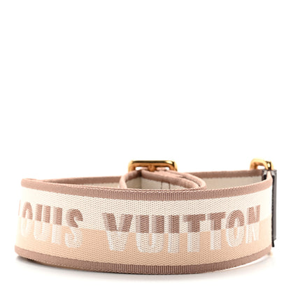 Louis Vuitton Jacquard Speedy Bandouliere 20 Shoulder Strap Beige Brown 2 of 4