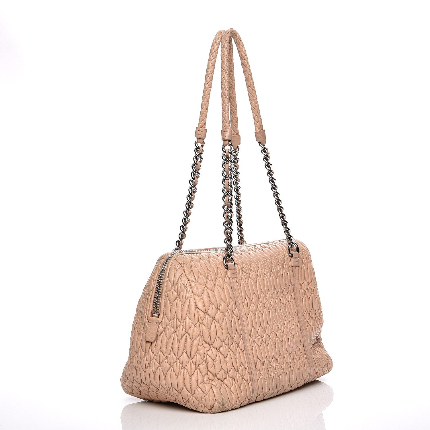 Miu Miu Nappa Matelasse Shoulder Bag Cammeo 3 of 10