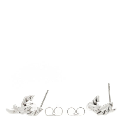 David Yurman Sterling Silver Continuance Triple Drop Earrings 3 of 4