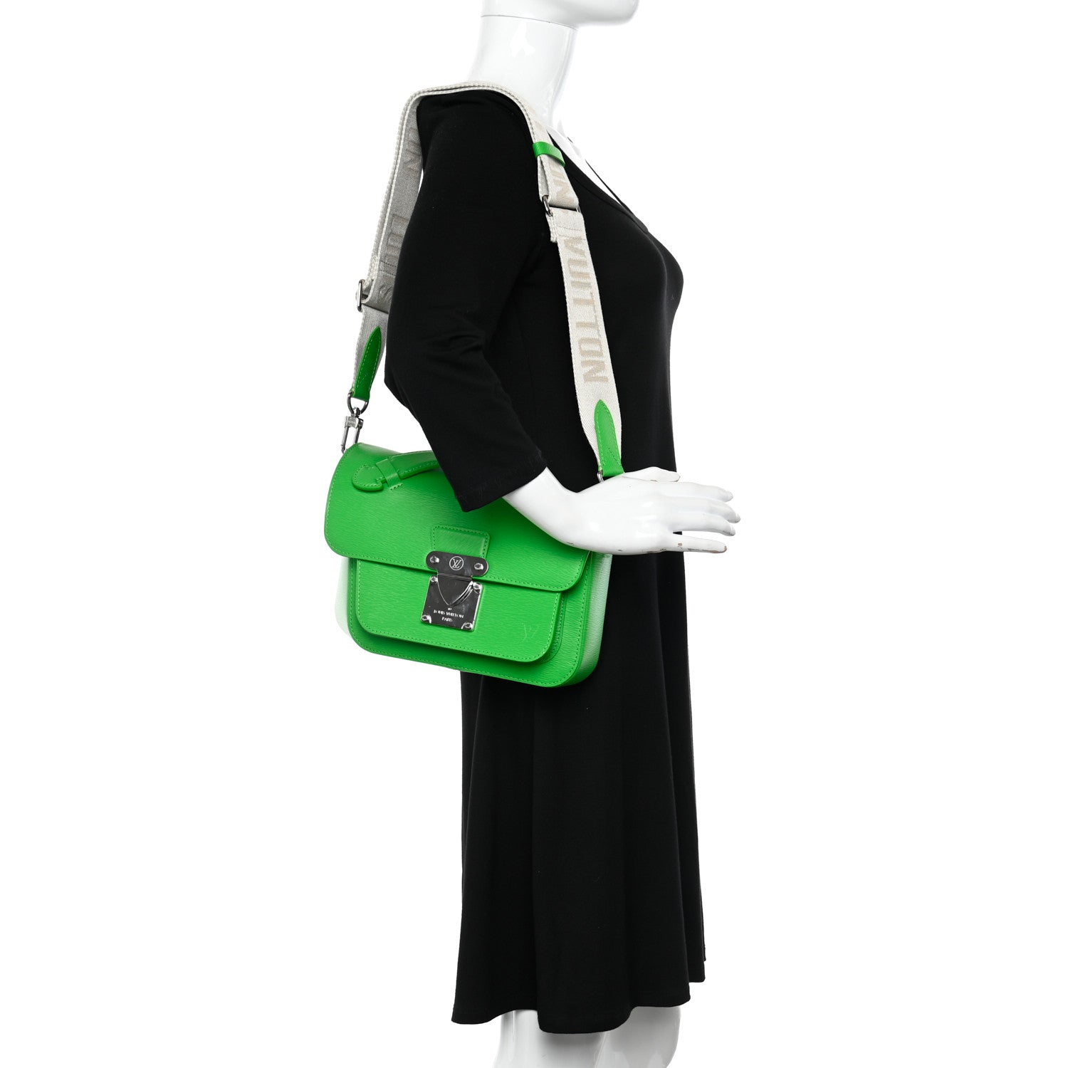 Louis Vuitton Epi Monceau Distorted Green 2 of 8