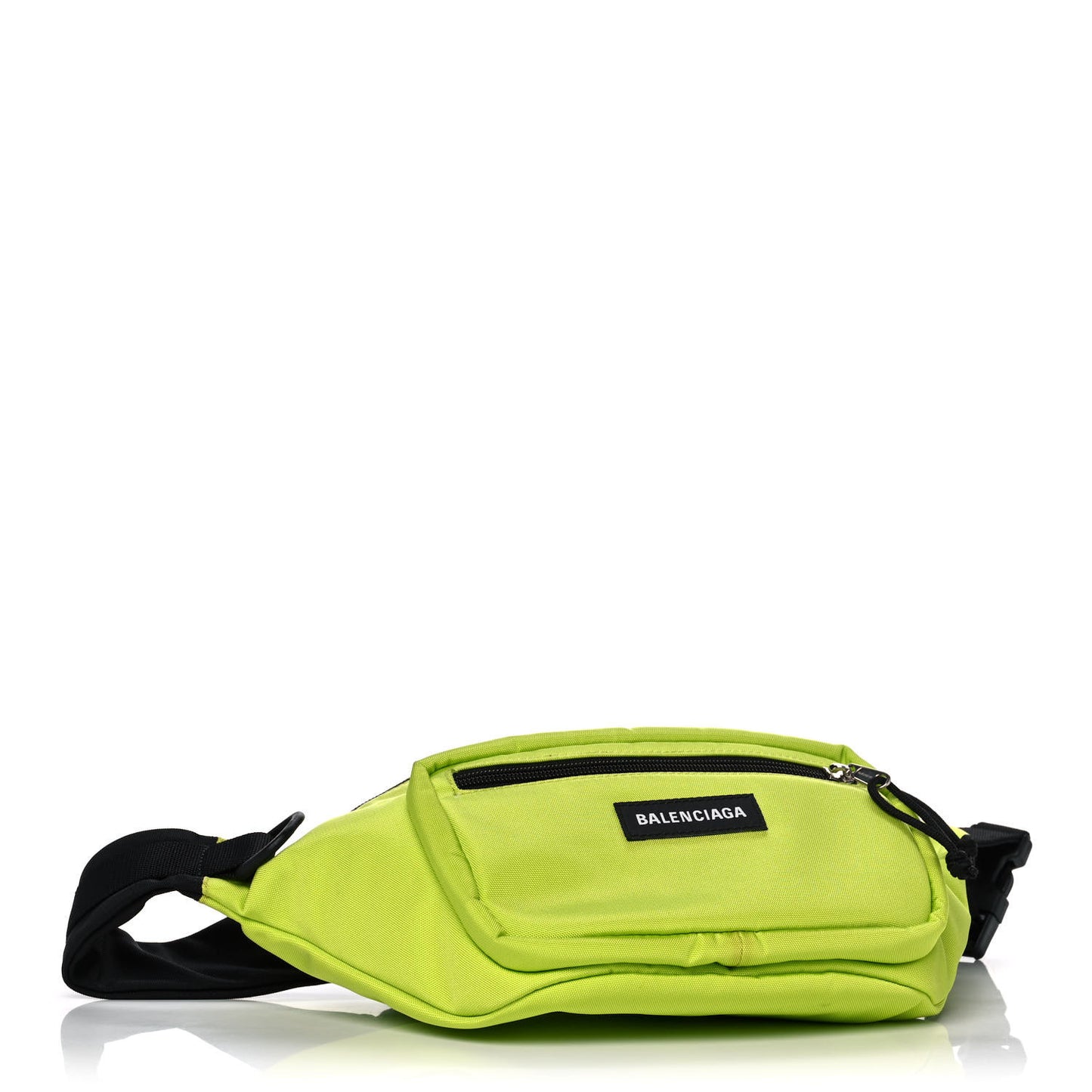 Nylon Canvas Explorer Belt Bag Acid Green
