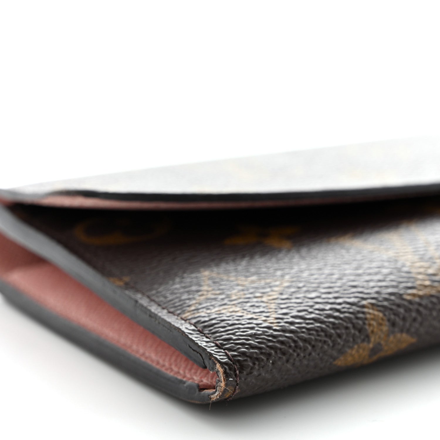 Louis Vuitton Monogram Emilie Wallet Rose Ballerine 8 of 15