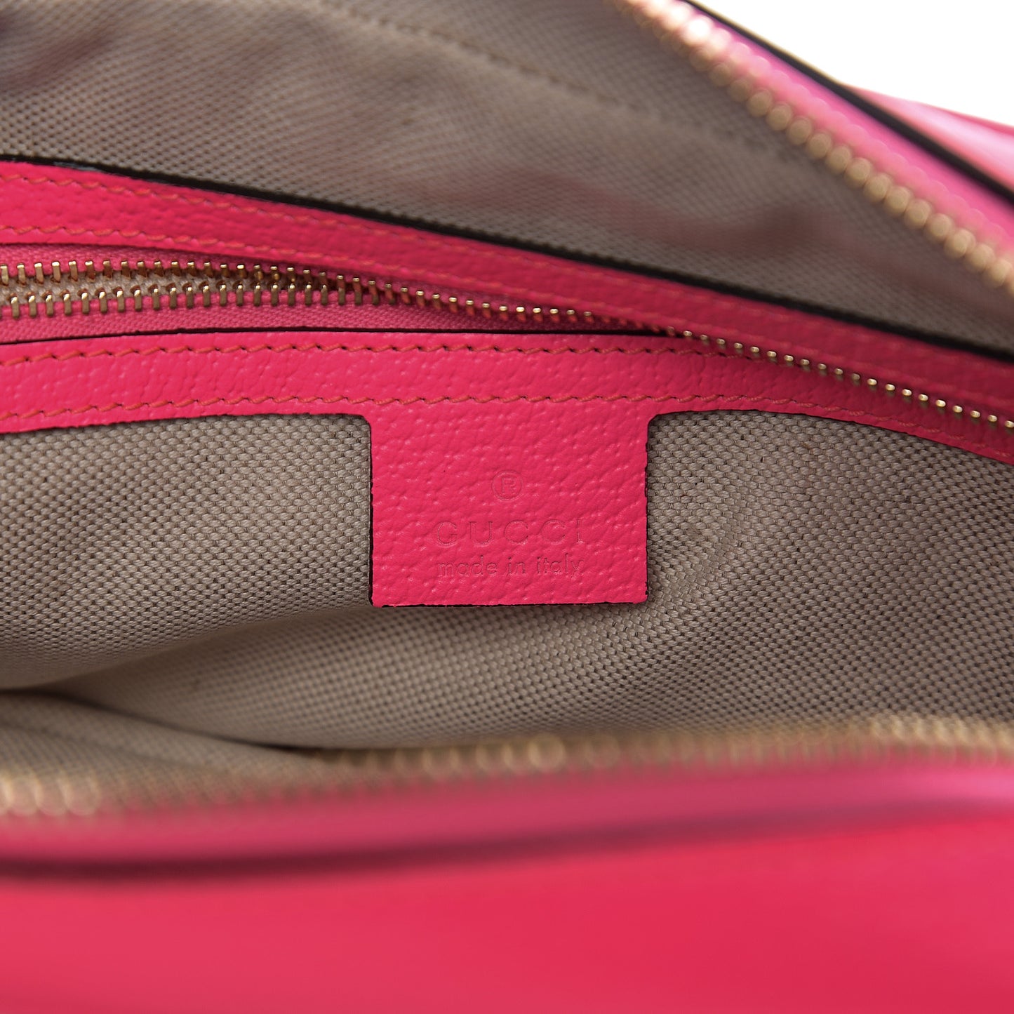 Canvas Flora Floral Shoulder Bag White Fuchsia Fluo