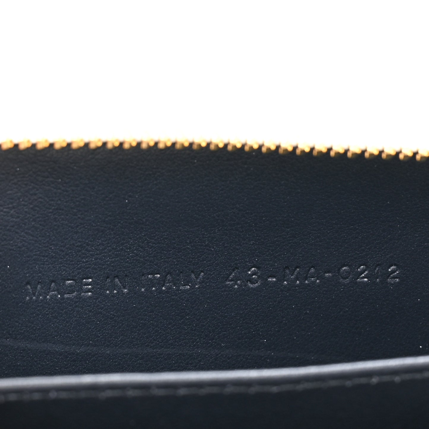 Calfskin Vibe Voyageur Card Holder Blue White