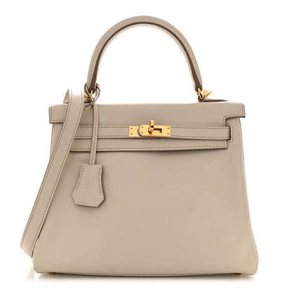 Hermes Swift Kelly Retourne 25 Beton 1 of 10