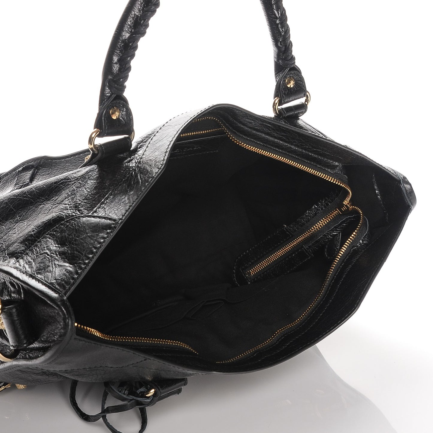 Agneau Giant 12 Gold Hardware City Black