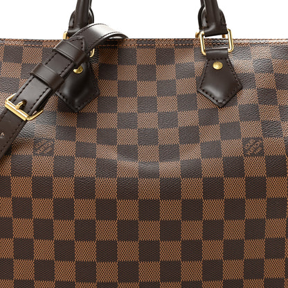Louis Vuitton Damier Ebene Speedy Bandouliere 35 8 of 13