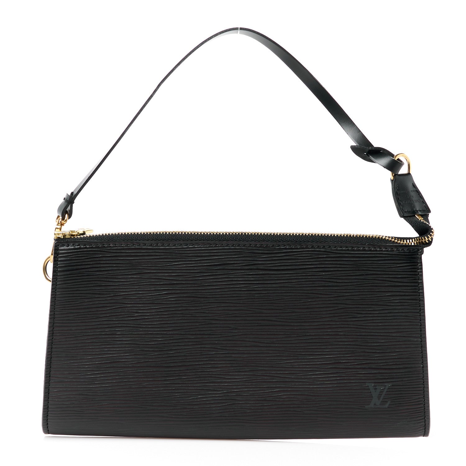 Louis Vuitton Epi Pochette Accessories 24 Black 1 of 12