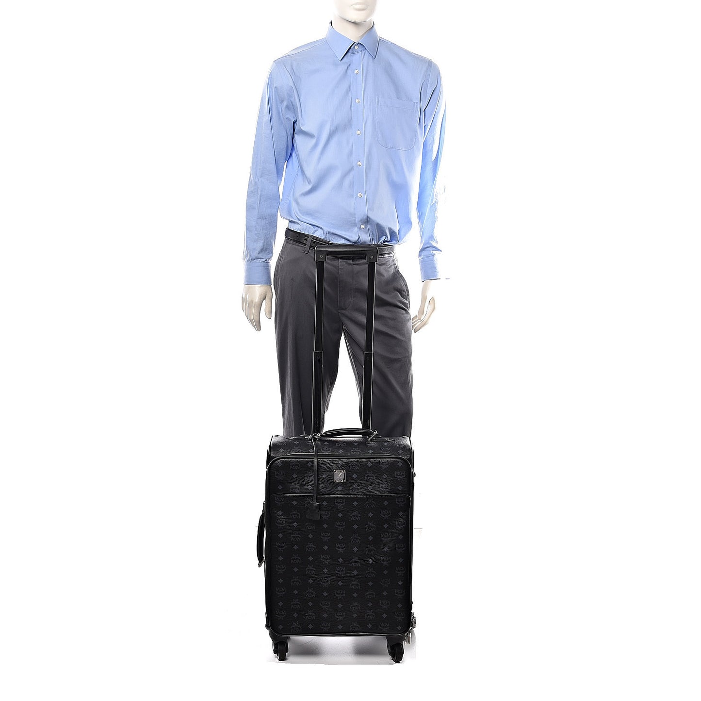 Visetos Small Traveler Trolley Whelled Suitcase Black