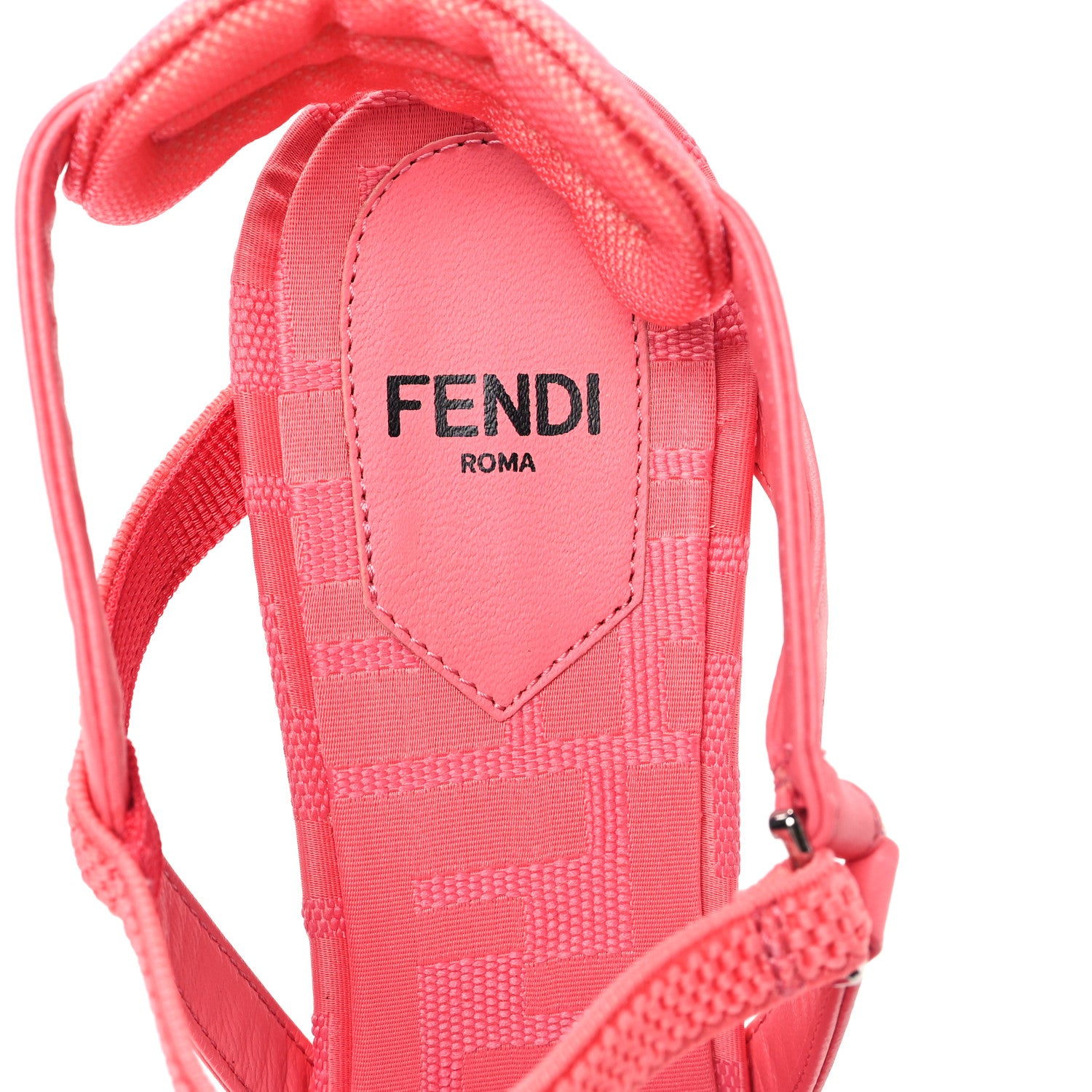 Fendi Mesh FF Fray Colibri Lite 85mm Slingback Pumps 36.5 Kissed 7 of 10