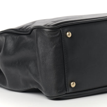 Chanel Lambskin Camellia Tote Black 8 of 16