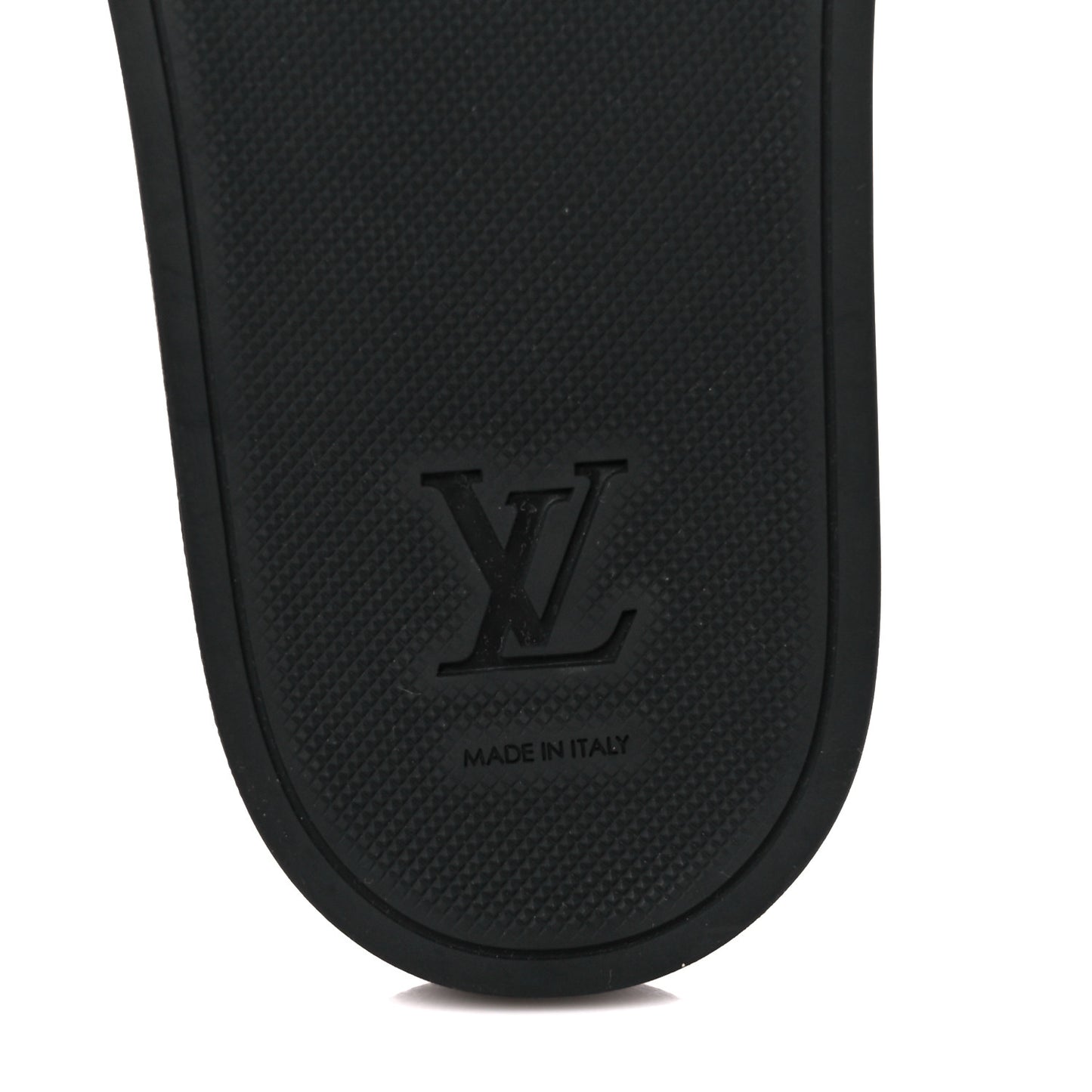 Rubber Monogram Mens Waterfront Mules 11 Macassar