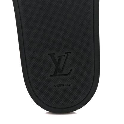 Louis Vuitton Rubber Monogram Mens Waterfront Mules 11 Macassar 6 of 10