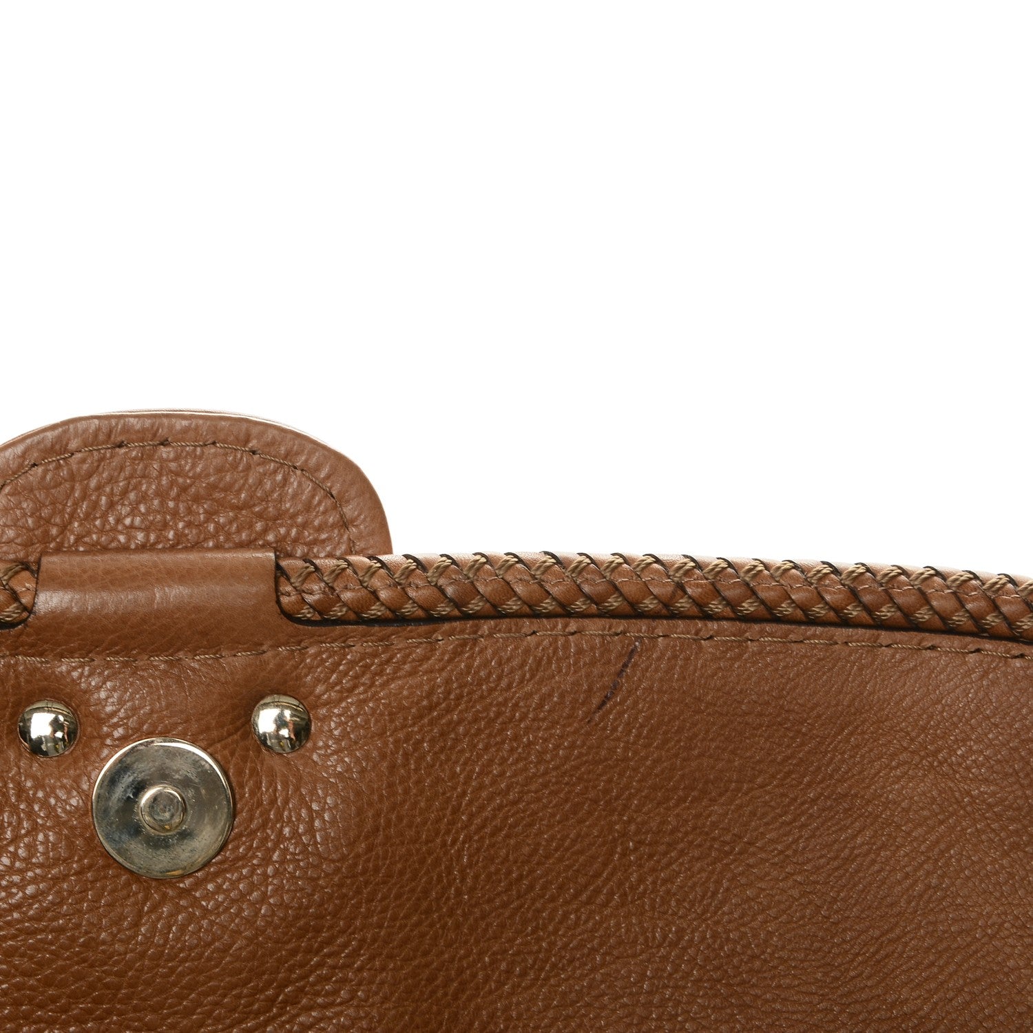 Gucci Pebbled Calfskin Marrakech Clutch Camel 10 of 10