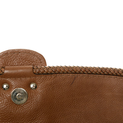 Gucci Pebbled Calfskin Marrakech Clutch Camel 10 of 10